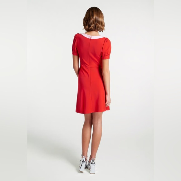 ModCloth NWT Greet Me Sweetly A-Line Dress - Red - Picture 4 of 5